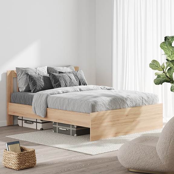 SENGE, Giường ngủ tân cổ điển BED_033, 203x93cm