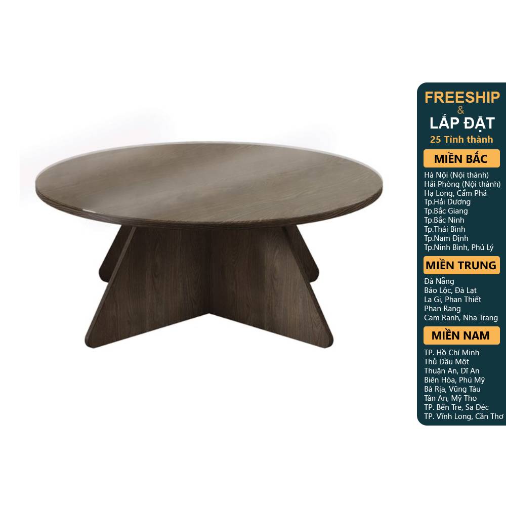 YONA, Coffee Table - Bàn cà phê, bàn trà phòng khách DEK_116, 80x80x41cm, sản xuất bởi Scandi Home