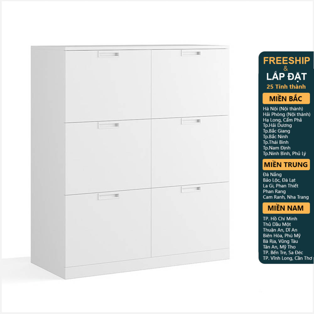 GALA, Tủ lưu trữ đồ dùng 6 ngăn kéo DRA_173, 102x45x120cm