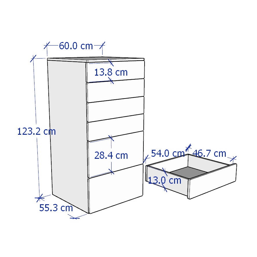 ZANOTTA, Tủ lưu trữ đồ dùng cho trẻ kèm tay nắm DRA_062, 60x57x123cm