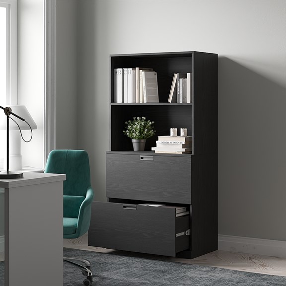 GALA, Kệ tủ lưu trữ đồ dùng kèm hộc tủ kéo DRA_169, 80x45x160cm
