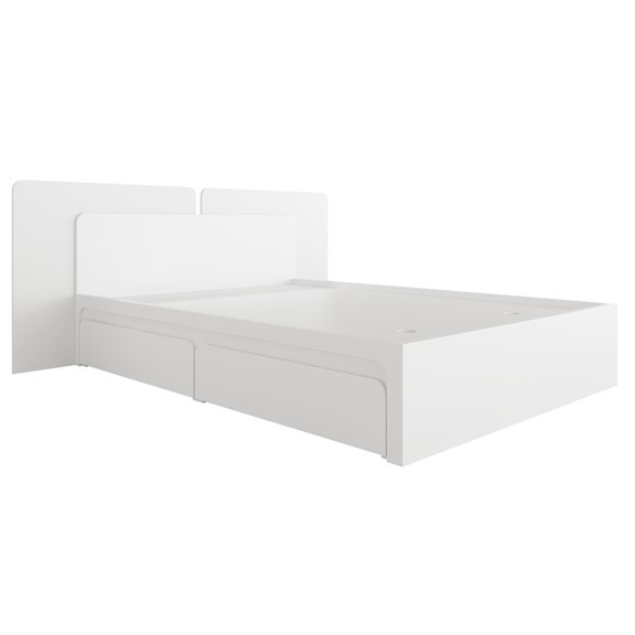 SELINA, Giường ngủ 2 hộc tủ kéo BED_131, 207x90cm