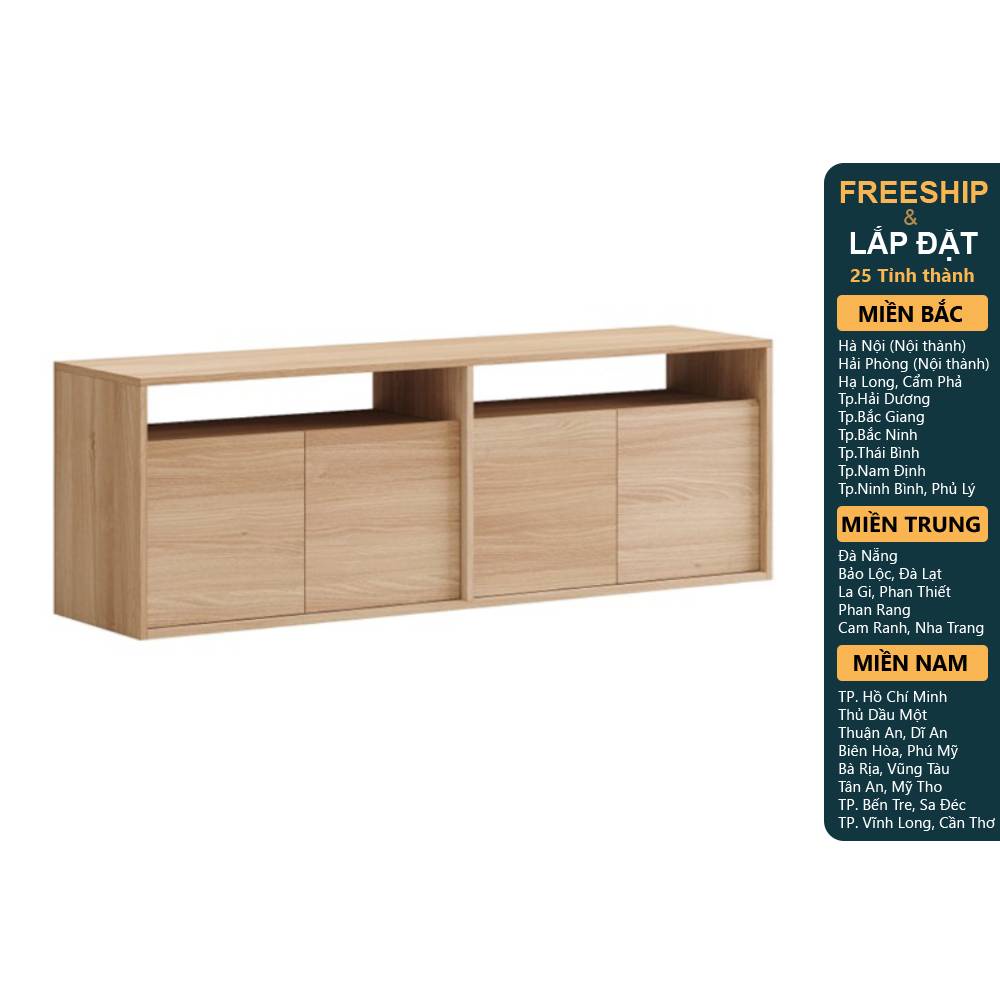 DECI, Tủ trang trí, tủ TV TVD_031, 160x40x54cm, sản xuất bởi Scandi Home