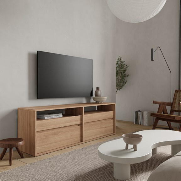 DECI, Tủ trang trí, tủ TV TVD_030, 160x40x54cm, sản xuất bởi Scandi Home