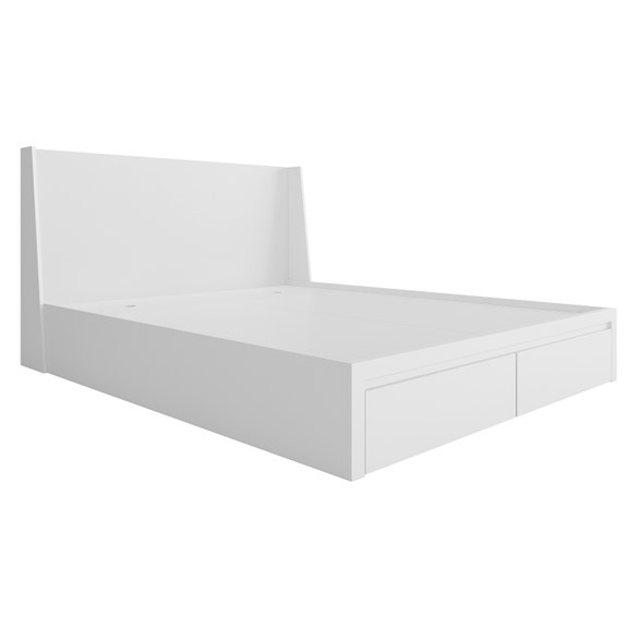 DORY, Giường ngủ 2 hộc tủ BED_140, 205x100cm, sản xuất bởi Scandi Home