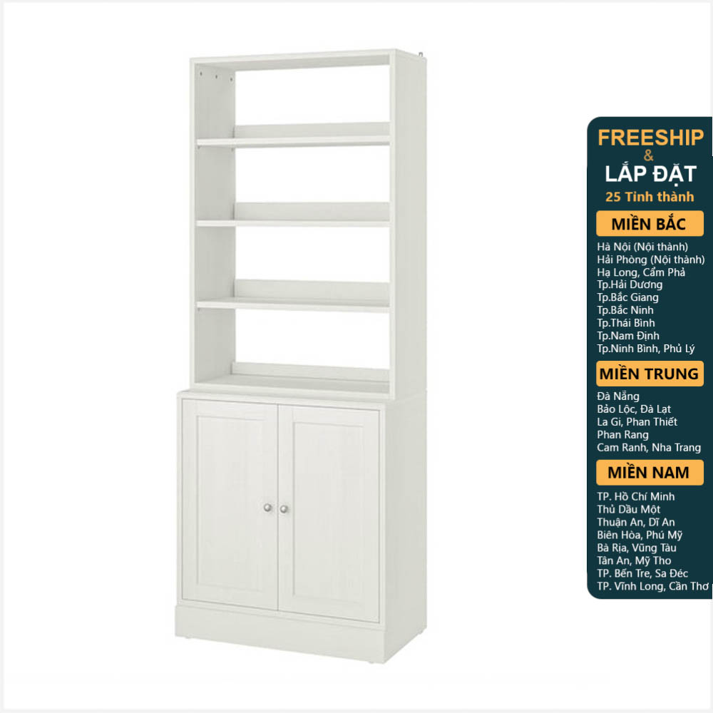 BODO, Kệ tủ trưng bày 4 tầng SHE_031, 81x47x212cm