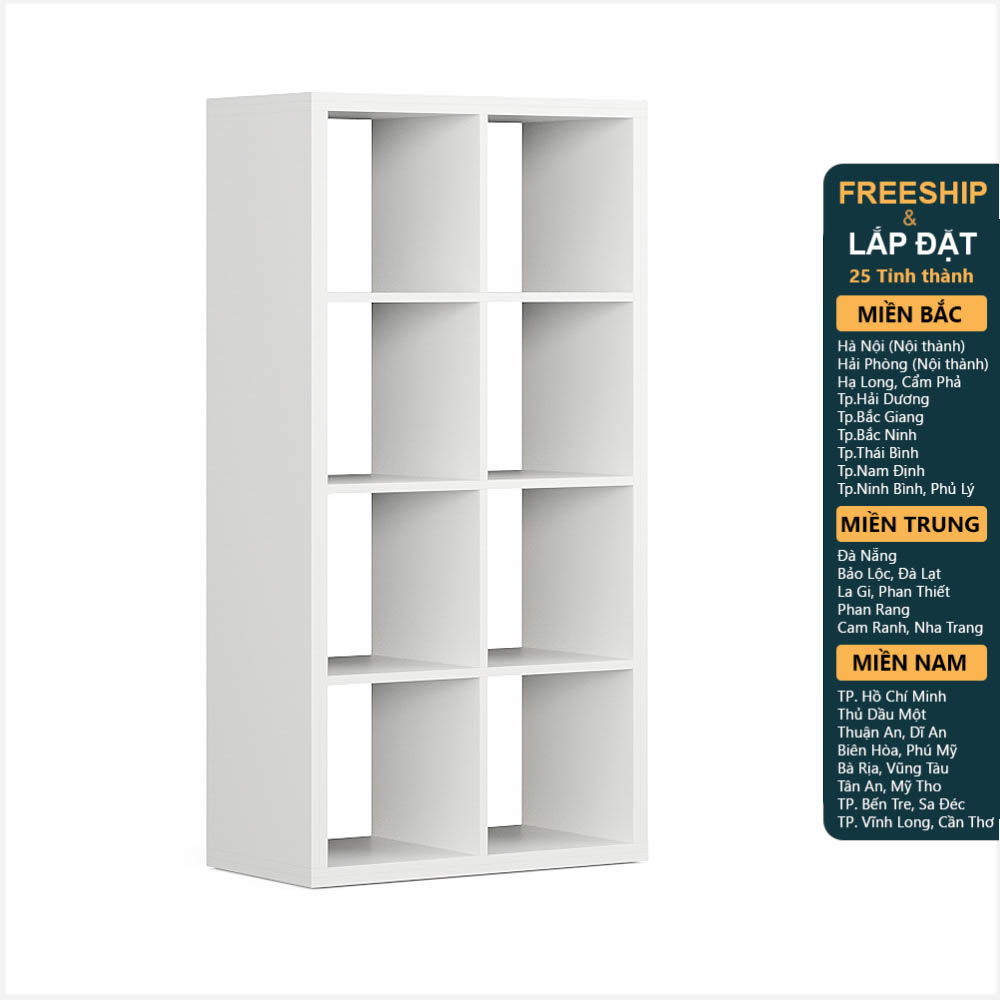 FELIX, Kệ sách 2 x 4 SHE_033, 75x38x144cm