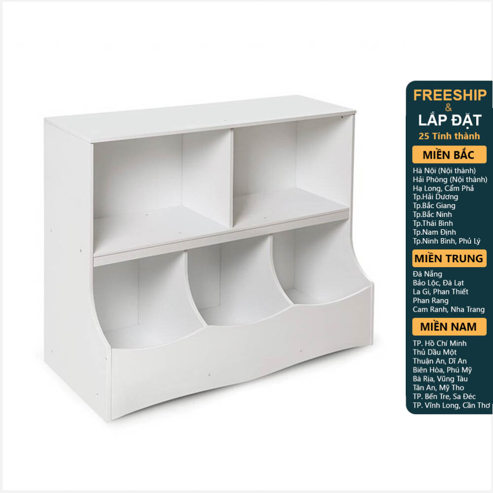 MELIA, Kệ đồ dùng cho trẻ SHE_083, 105x40x90cm