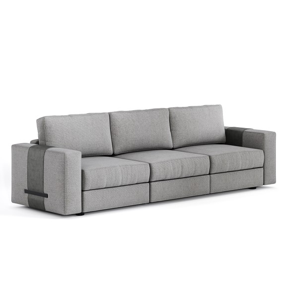 ROMUS, Sofa - Sofa 3 chỗ ngồi SOF_042, 280x91x80cm, sản xuất bởi Scandi Home