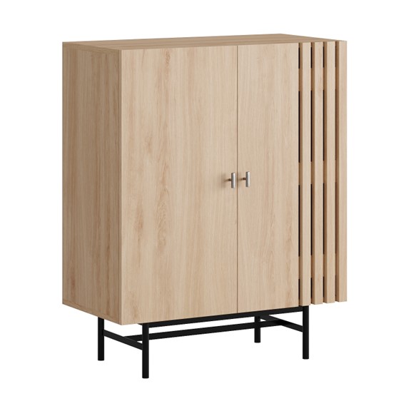 RAMUS, Tủ lưu trữ đồ dùng 2 cánh mở STO_115, 80x40x100cm