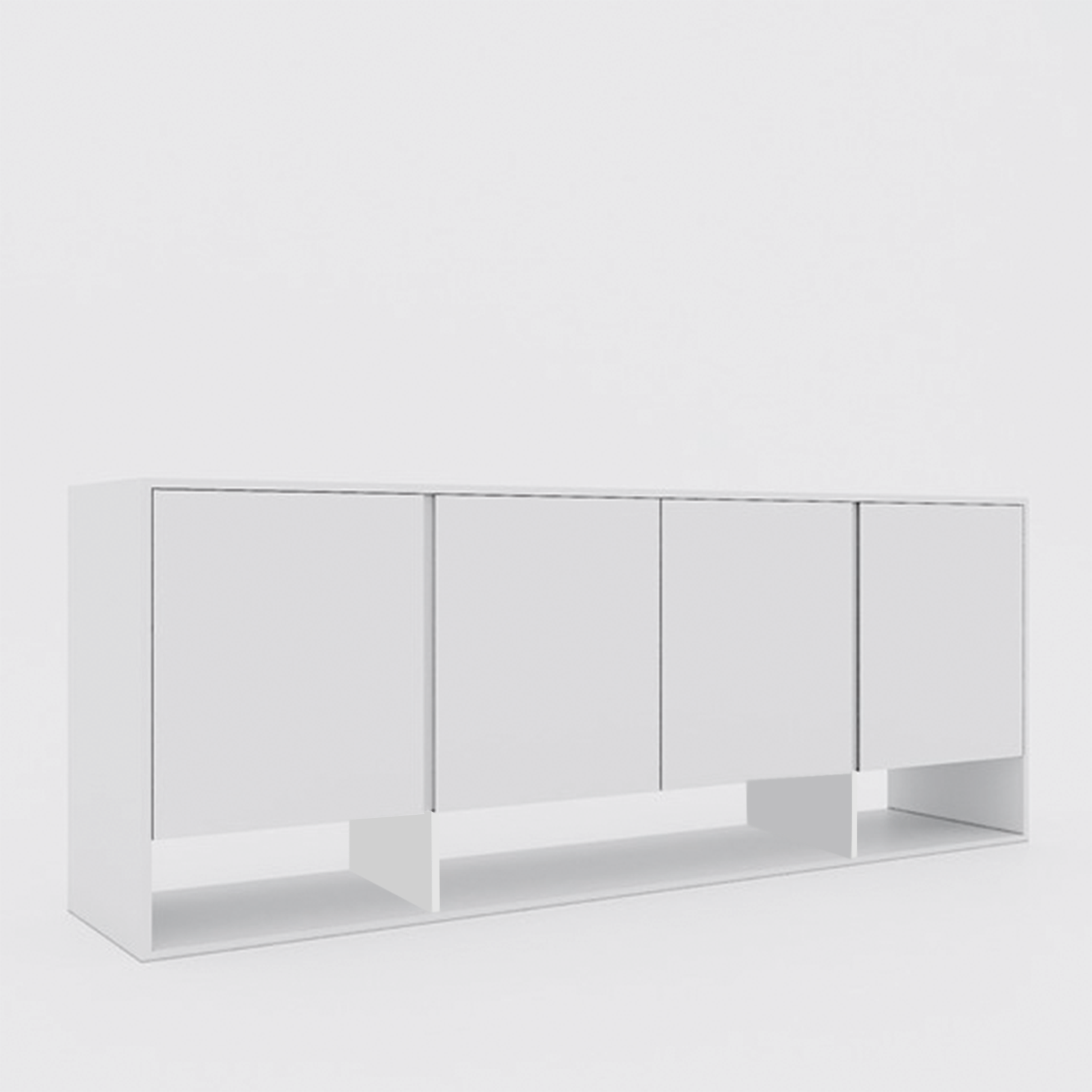 NORDIC, Tủ đựng đồ lưu trữ 3 ngăn STO_014, 160x45x80cm