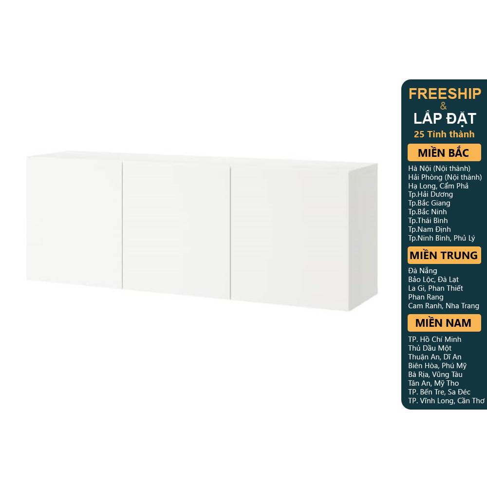 ATLANTA, Kệ tủ đơn treo tường STO_047, 60x42x64cm