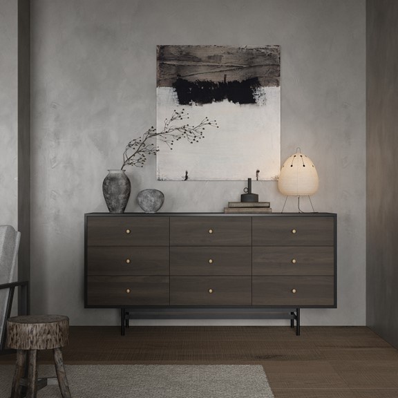 ROBECCA, Kệ đựng đồ, lưu trữ DRA_373, 160x40x78cm, sản xuất bởi Scandi Home