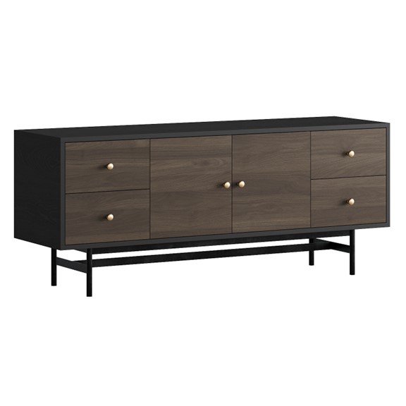 ROBECCA, Kệ TV, TVD_040, 140x40x58cm, sản xuất bởi Scandi Home