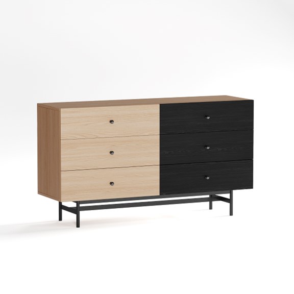 CHORO, Tủ lưu trữ, Tủ đựng đồ DRA_357, 140x40x78cm, Scandi Home