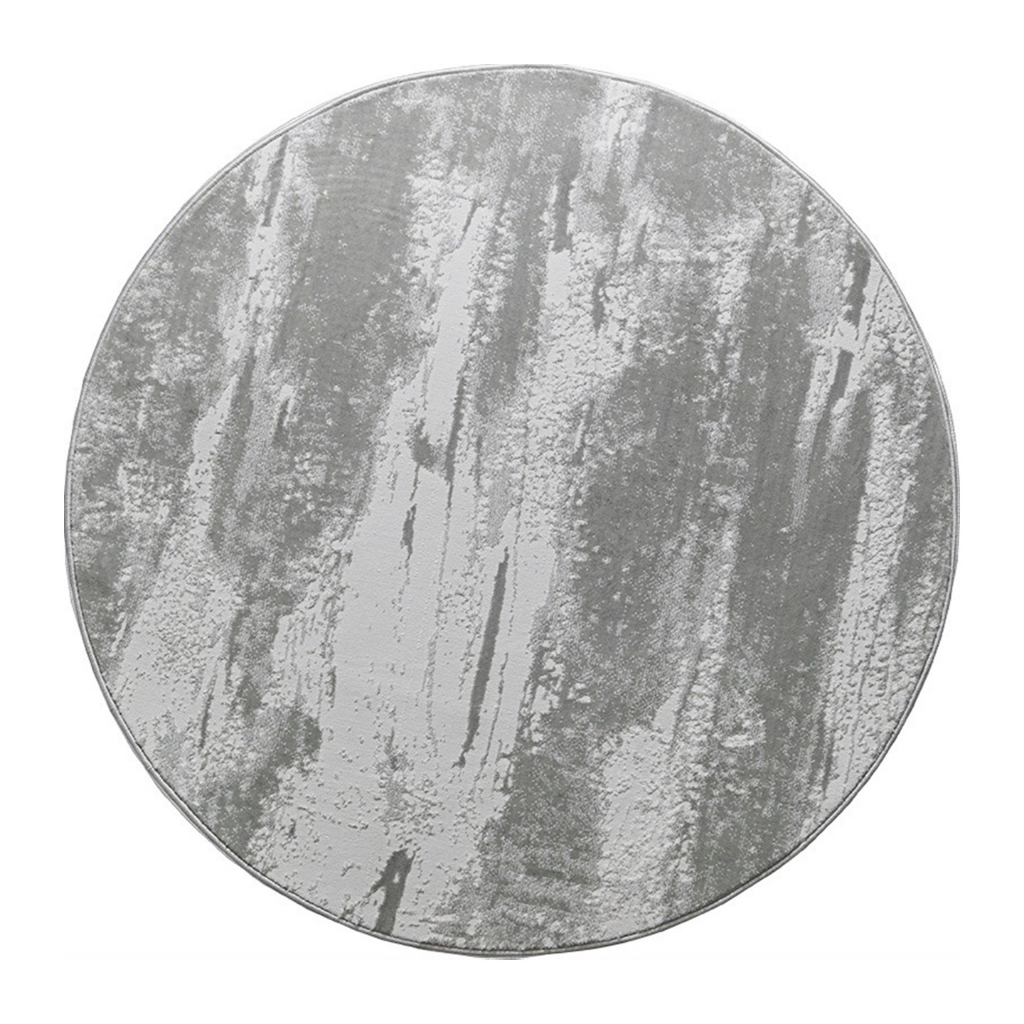 KATE, Thảm tròn họa tiết trừu tượng, RUG_011, Scandi Home