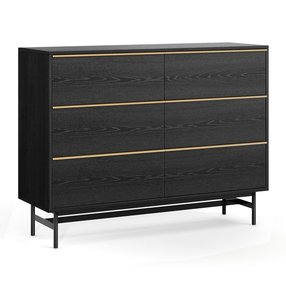 LOUIS, Tủ lưu trữ DRA_446, 124x40x94cm, sản xuất bởi Scandi Home