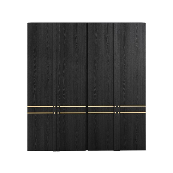 ALIZA, Tủ quần áo WAR_127, 185x59x200cm, sản xuất bởi Scandi Home