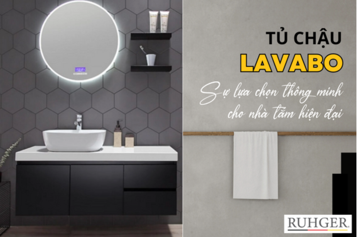 Tủ chậu lavabo: Sự lựa chọn thông minh cho không gian nhà tắm hiện đại