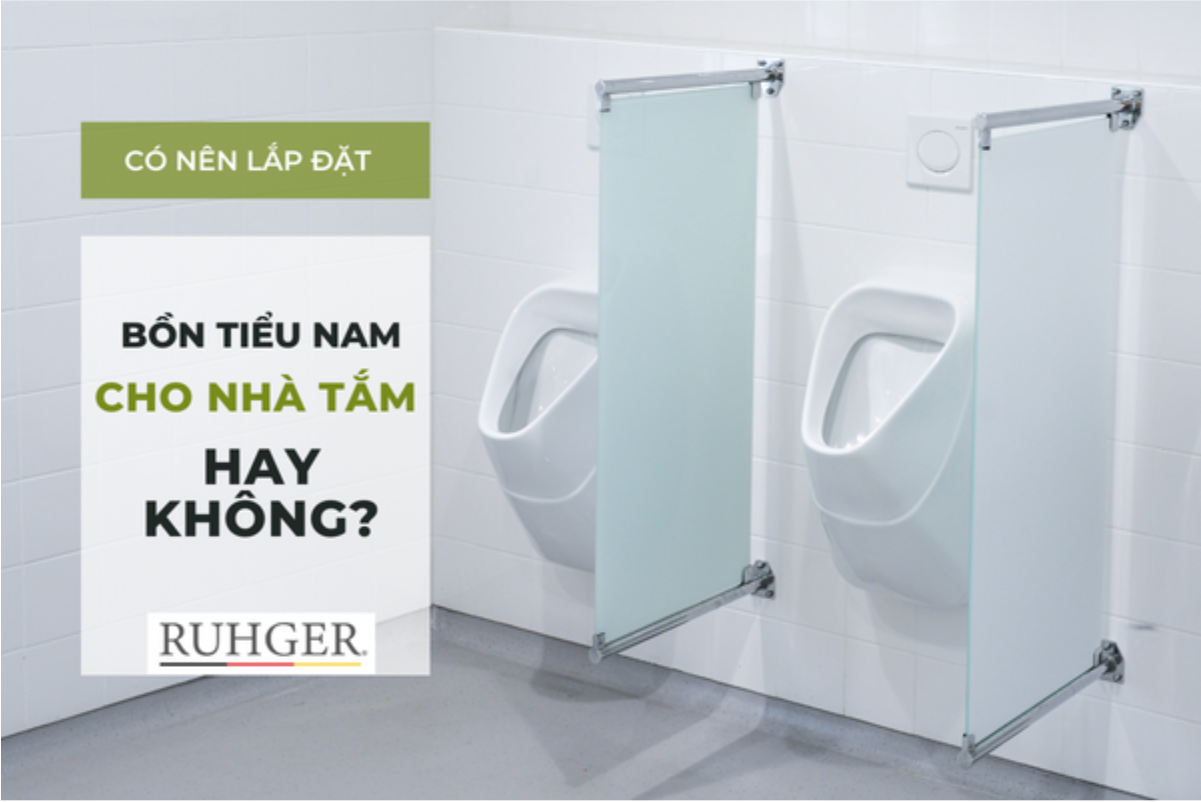 Có nên lắp bồn tiểu nam cho nhà vệ sinh hay không