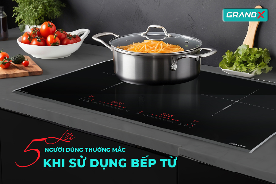 Lỗi khi sử dụng bếp từ do nguồn điện không ổn định
