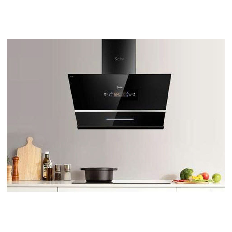 Bảng điều khiển cảm ứng Touch Control siêu nhạy của máy hút mùi Sevilla SV-70K3.