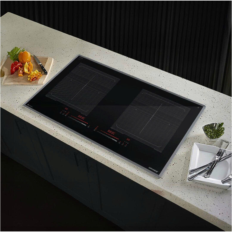 Bảng điều khiển cảm ứng trượt của bếp từ GrandX GX IP856PRO Series 8