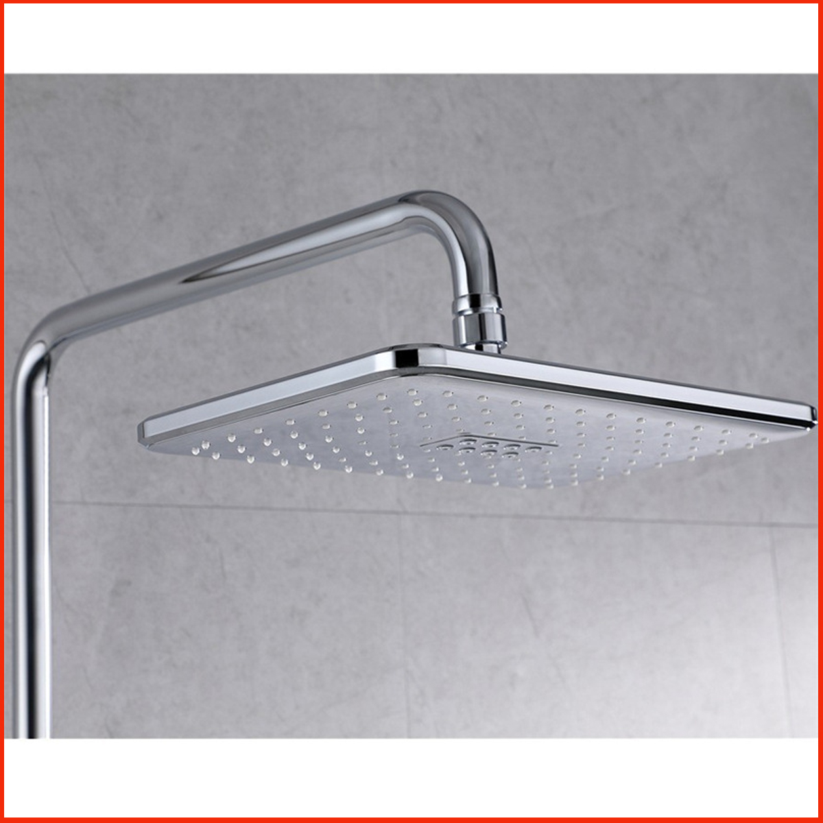 Cấu tạo chi tiết Sen Tắm Nhiệt Độ SC1006 - Bát sen đỉnh 25cm, tay sen ABS và củ sen tiện lợi