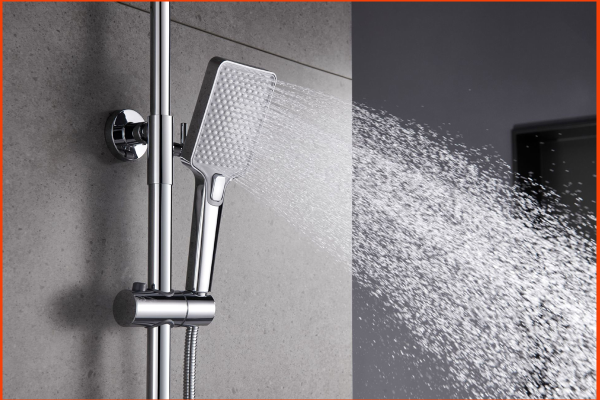 Bộ vòi sen tắm đứng RGL S3009LUX công nghệ bơm khí, tạo tia nước mềm mại