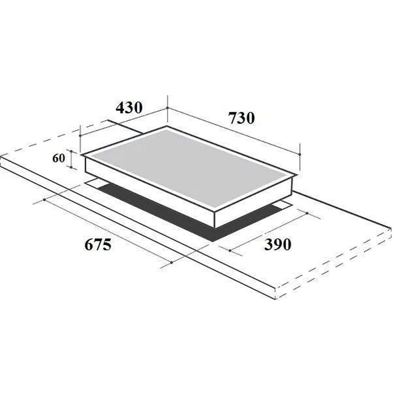 Thông số kỹ thuật chi tiết của bếp 1 từ 1 hồng ngoại Canzy CZ ML757IH