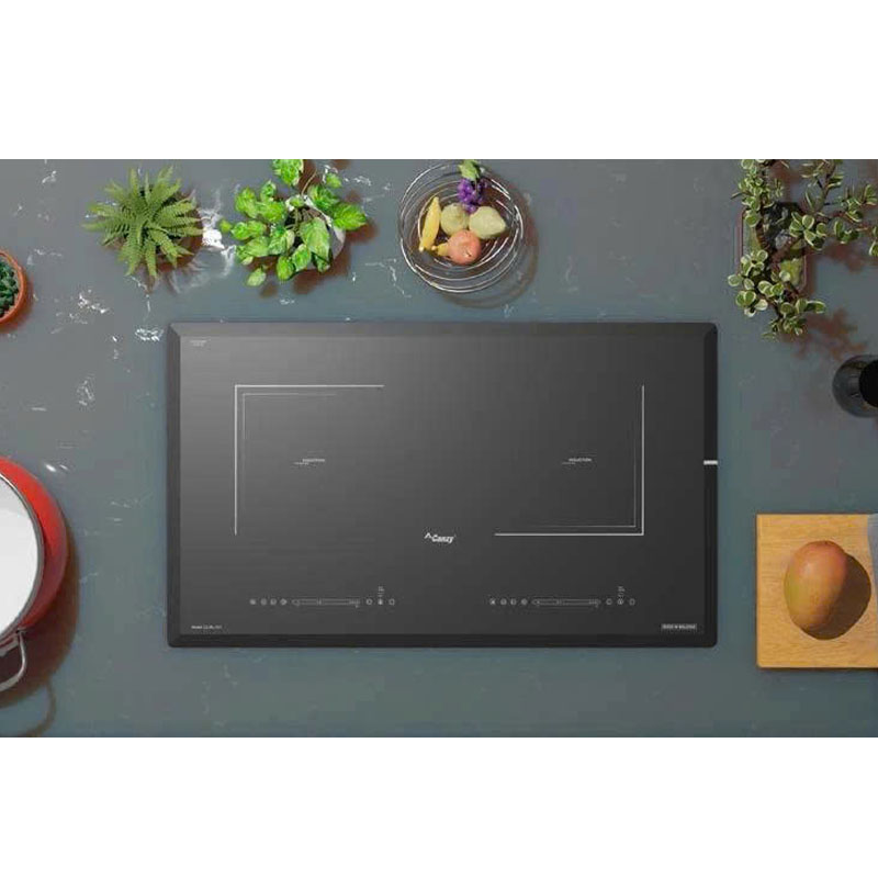 Bếp điện từ Canzy CZ-757IH gồm 1 vùng từ và 1 hồng ngoại