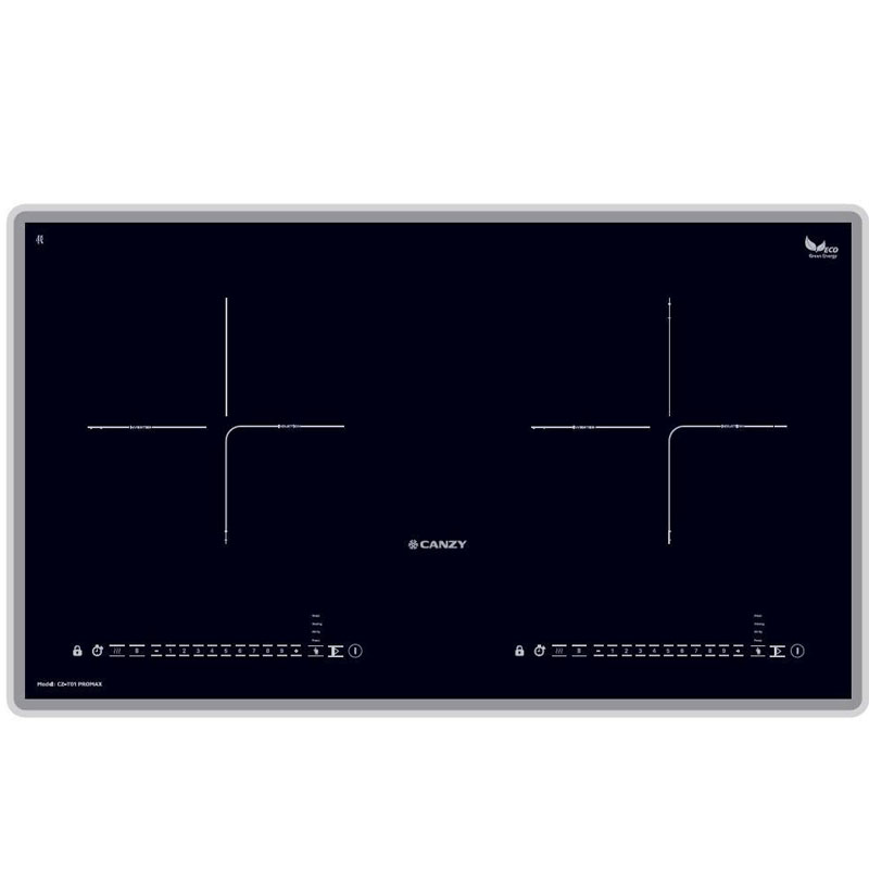 Bếp Từ Canzy CZ T01 PRO MAX 2 vùng nấu Inverter tiết kiệm điện