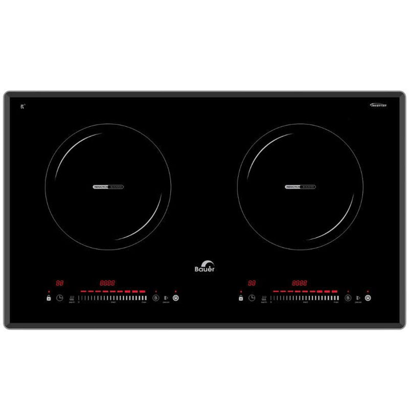 Bếp từ đôi Bauer BE 1060ID Plus thiết kế lắp âm sang trọng, hiện đại