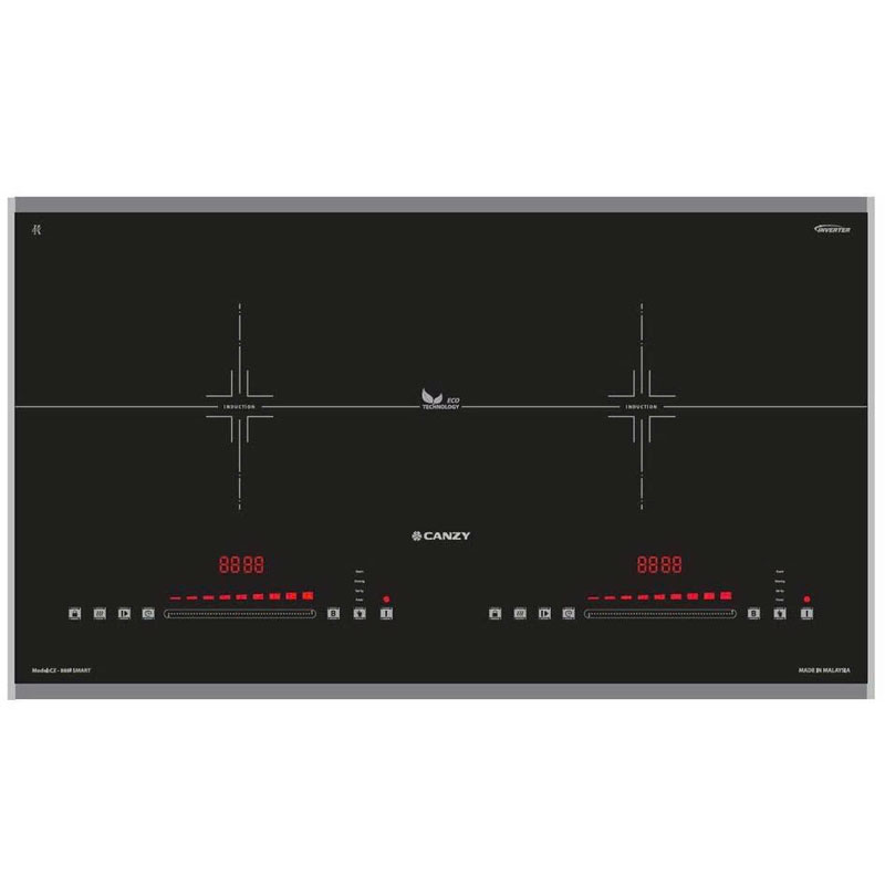 Bếp từ đôi Canzy CZ 888i Smart thiết kế sang trọng