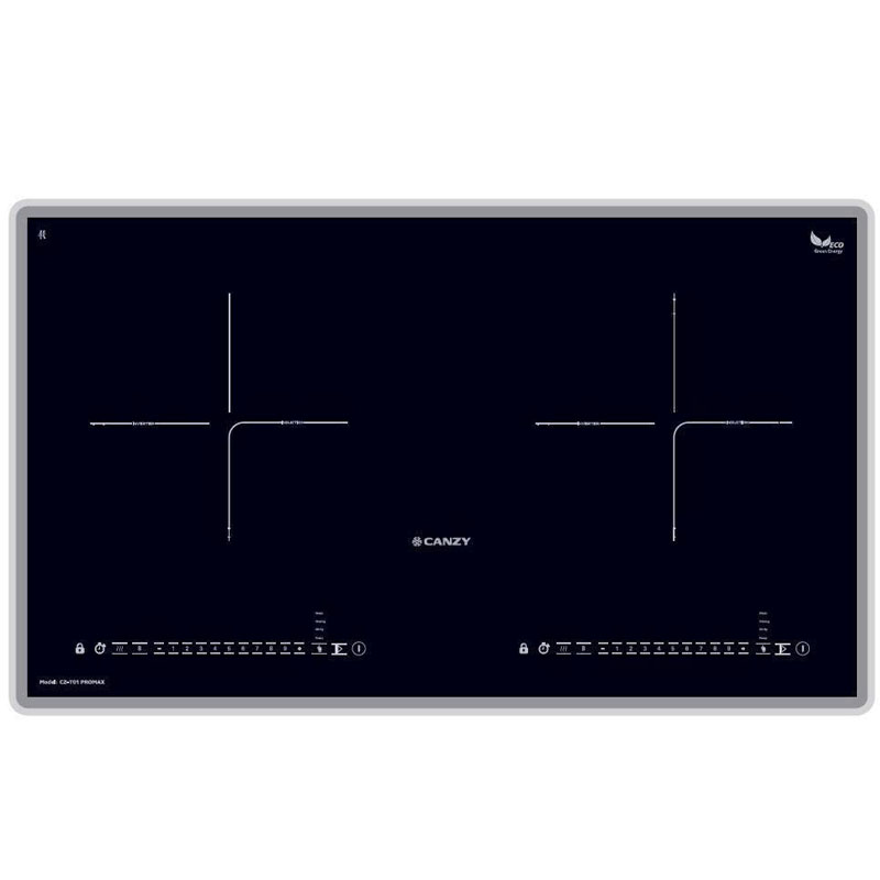 Bếp từ đôi Canzy CZ-T01 PROMAX chính hãng, thiết kế sang trọng