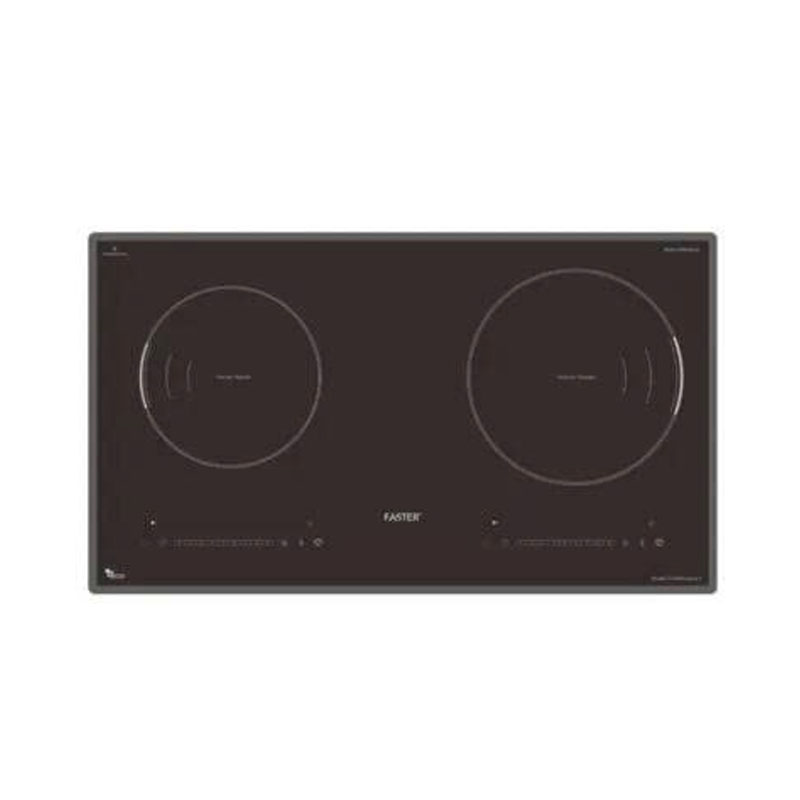 Bếp từ đôi Faster FS 9989IN Series 6.0 mặt kính vát cạnh, 2 vùng nấu