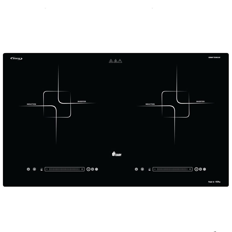 Bếp từ đôi Teady TD-903Plus mặt kính Eurokera chịu lực chịu nhiệt