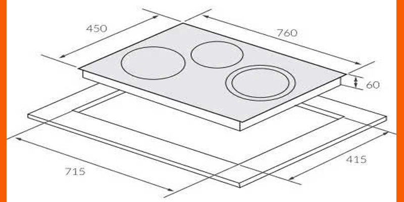 Bản vẽ bếp từ Eurosun EU-T881G 