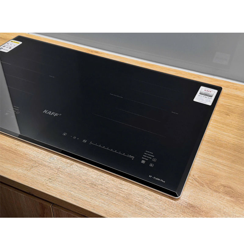 Mặt kính Schott Ceran Đức siêu bền chịu lực chịu nhiệt của bếp từ Kaff KF-FL69II Plus