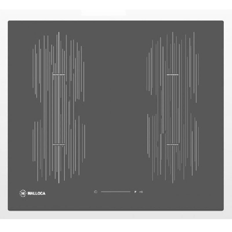 Bếp kính âm 4 từ Malloca MI 594 LINEAR thiết kế sang trọng, hiện đại