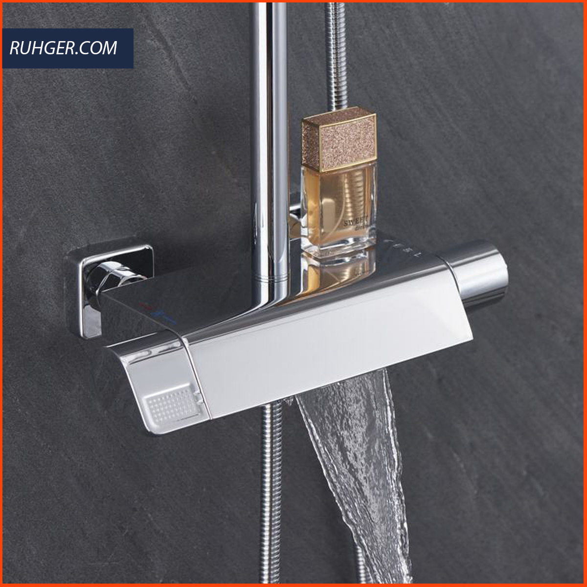 Vòi sen KP9916 Chế độ nước mạnh mẽ nhưng rất mềm mại 