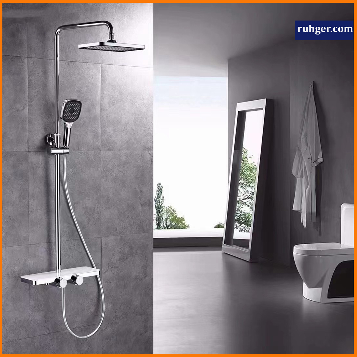 Bộ vòi sen tắm đứng SC1879 thiết kế hiện đại, phù hợp mọi phòng tắm