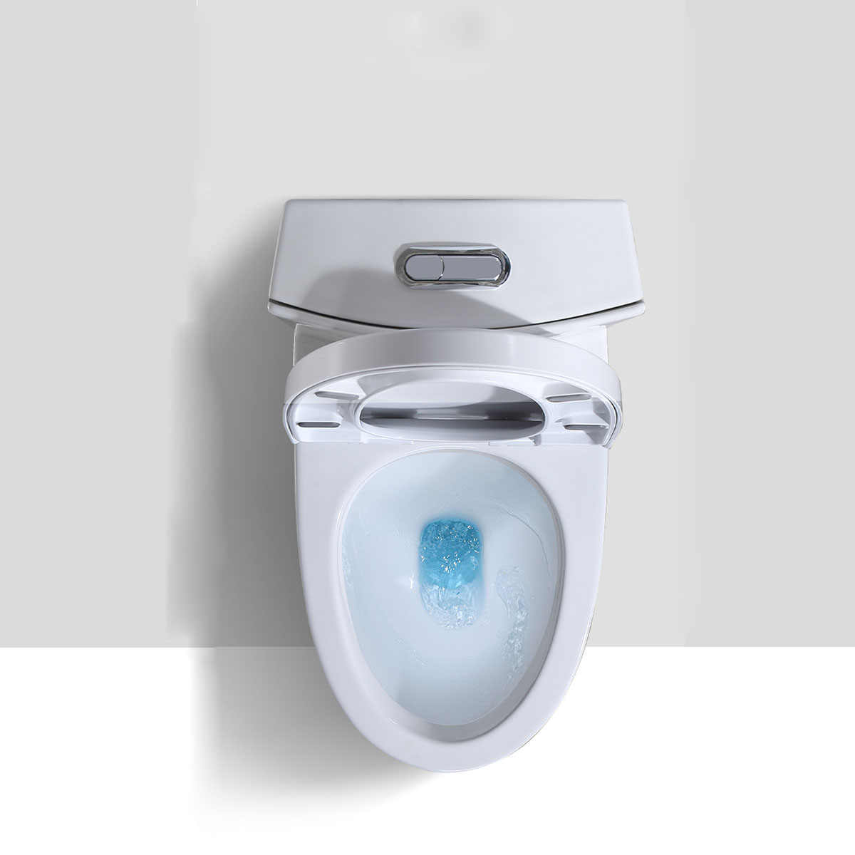 Công nghệ xả xoáy Siphonic 360 độ giúp xả sạch hiệu quả, không gây tiếng ồn