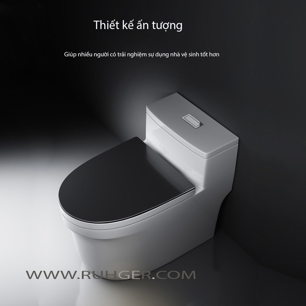 Bồn cầu liền khối K8070 - nâng tầm không gian phòng tắm  hiện đại cao cấp ,thể hiện giá trị thời đại mới