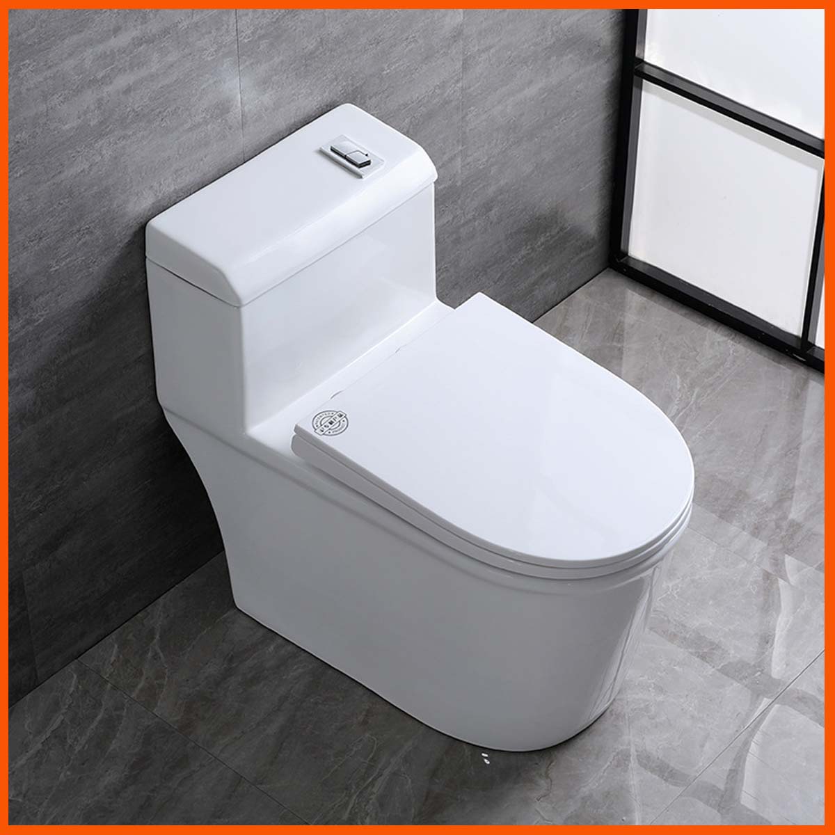 Bồn cầu KRASIC K-8009 men Nano diệt khuẩn chính hãng