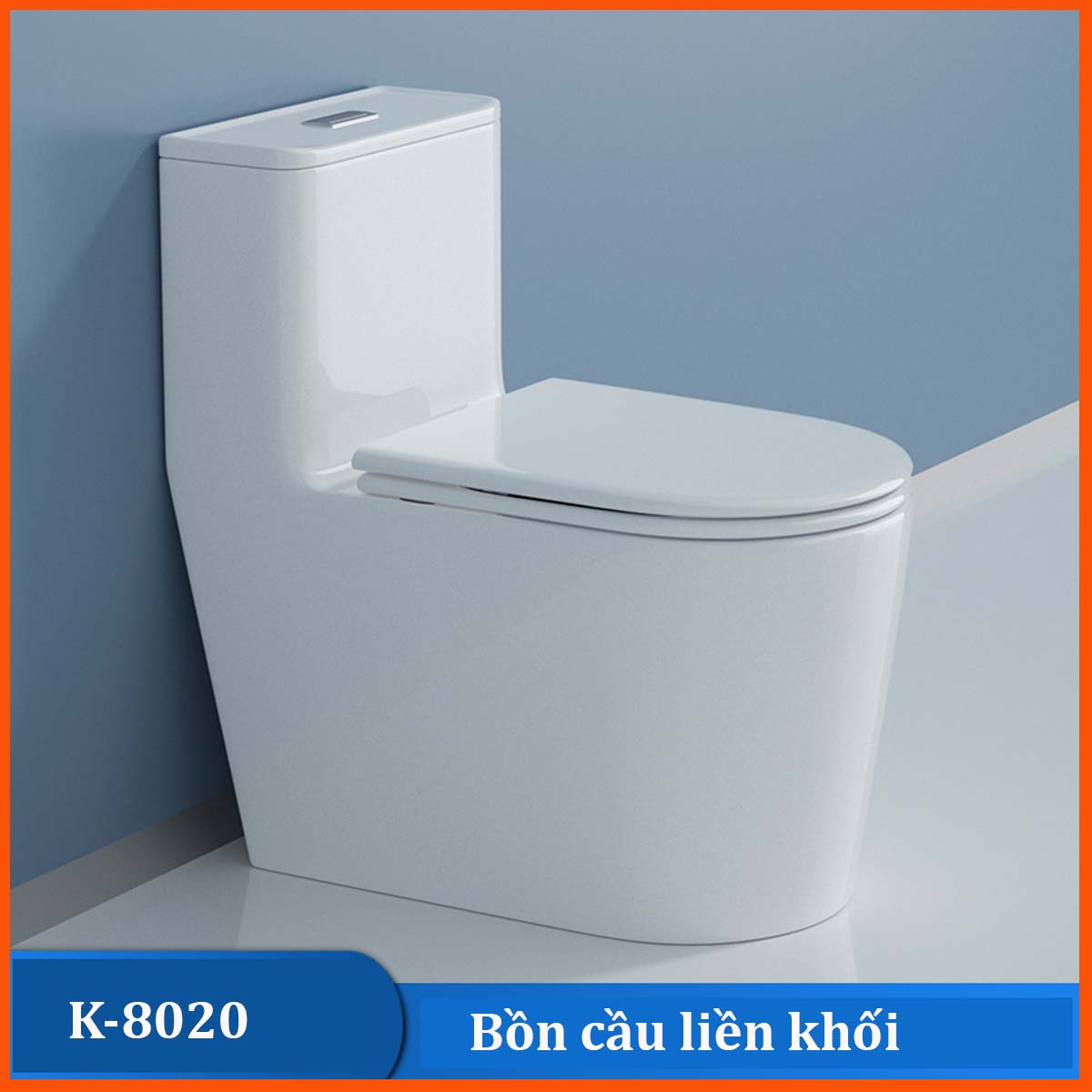 Bồn cầu KRASIC K-8020 chính hãng mẫu mới 2025