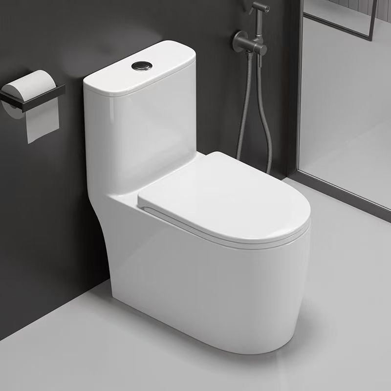 Bồn cầu liền khối phủ men Nano kháng khuẩn xả mạnh mã R88