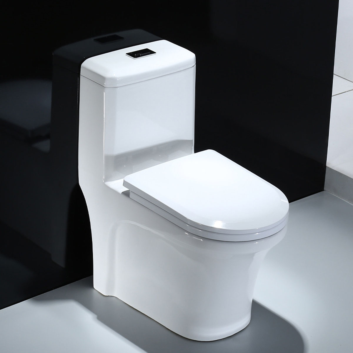 Bồn cầu liền khối men tuyết 020S SKL01 – Công nghệ chống bám bẩn, thiết kế sang trọng, dễ vệ sinh.