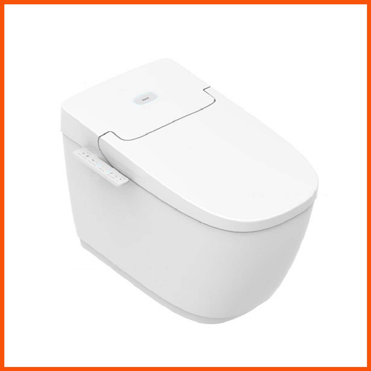 Bồn cầu thông minh INAX AC-816VN tích hợp nắp rửa điện tử SARAS Light E, thiết kế hiện đại, dễ vệ sinh