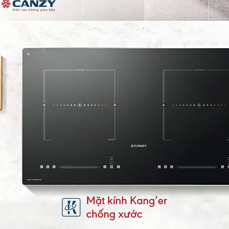 Mặt kính Kang’er chống xước, chịu lực bền đẹp của Canzy CZ Q82S6 Max
